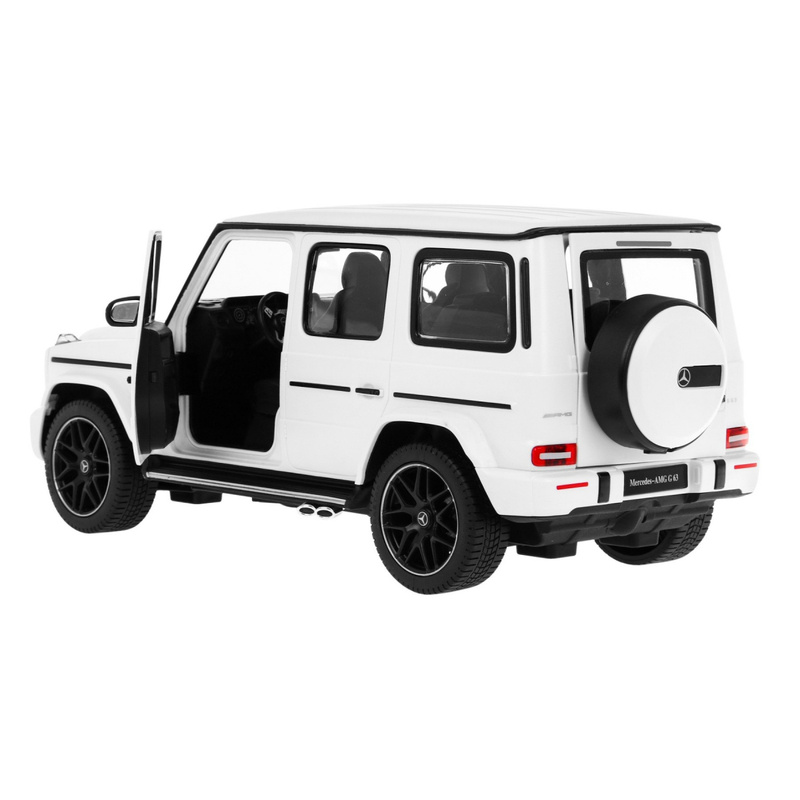 Mercedes Benz G63 kaugjuhtimismasin, 1:14, valge