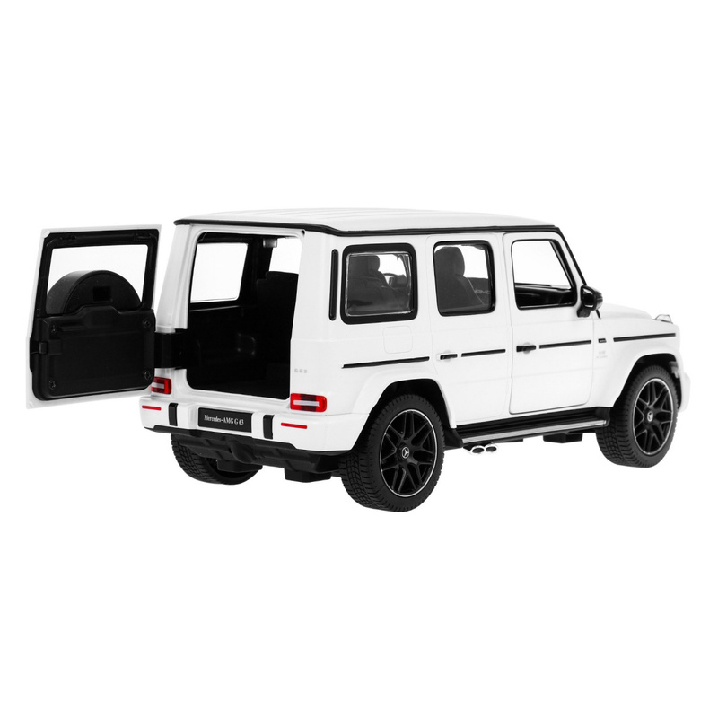 Mercedes Benz G63 kaugjuhtimismasin, 1:14, valge