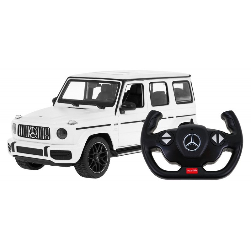 Mercedes Benz G63 kaugjuhtimismasin, 1:14, valge