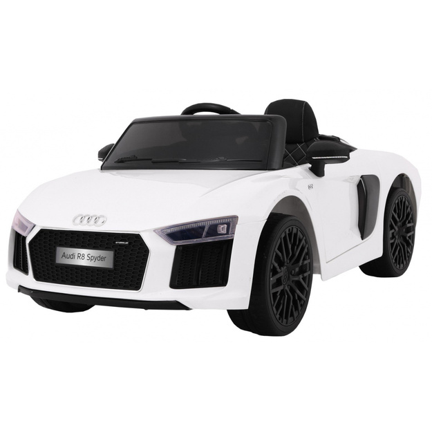 Laste elektriauto AUDI R8 Spyder, valge