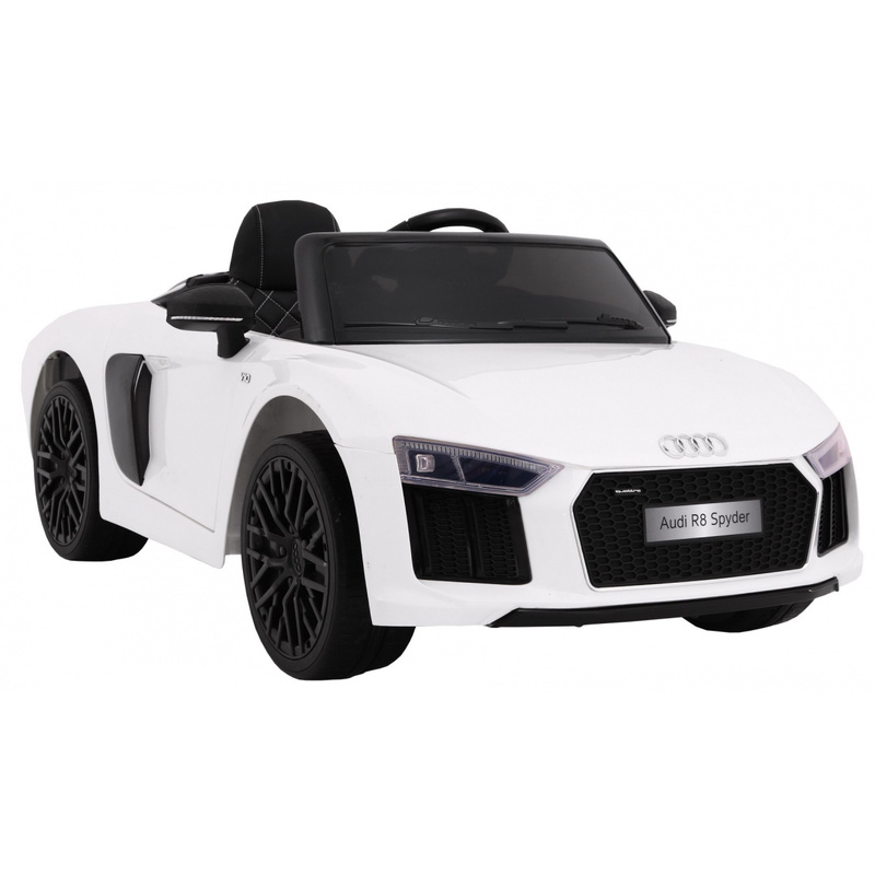 Laste elektriauto AUDI R8 Spyder, valge