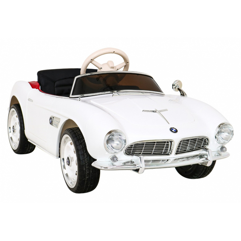 BMW 507 Retro ühekohaline elektriauto, valge