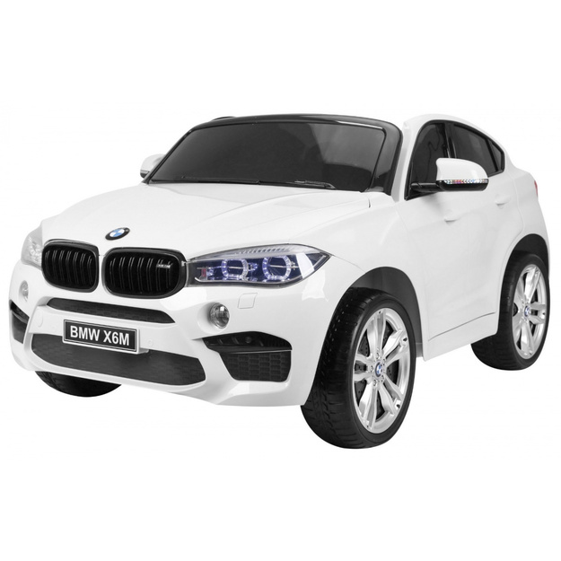 BMW X6M XXL elektriauto, valge