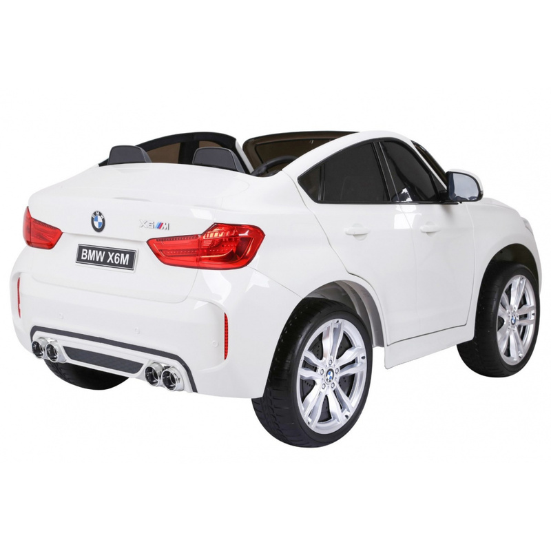 BMW X6M XXL elektriauto, valge