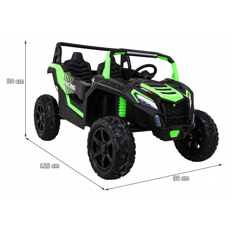 Buggy ATV STRONG Racing, roheline