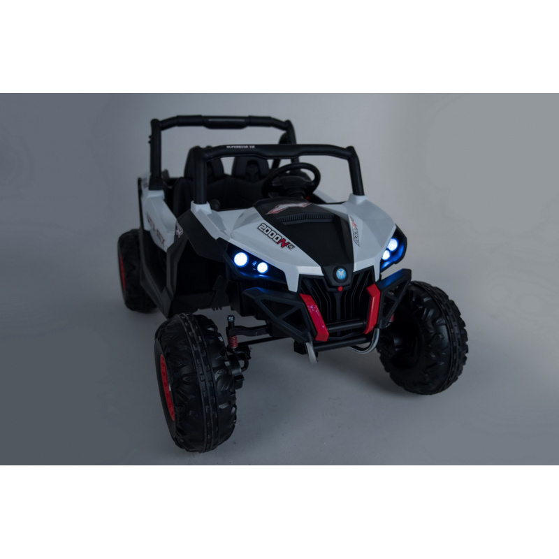 Elektriauto Buggy Super Star 4 x 4, valge