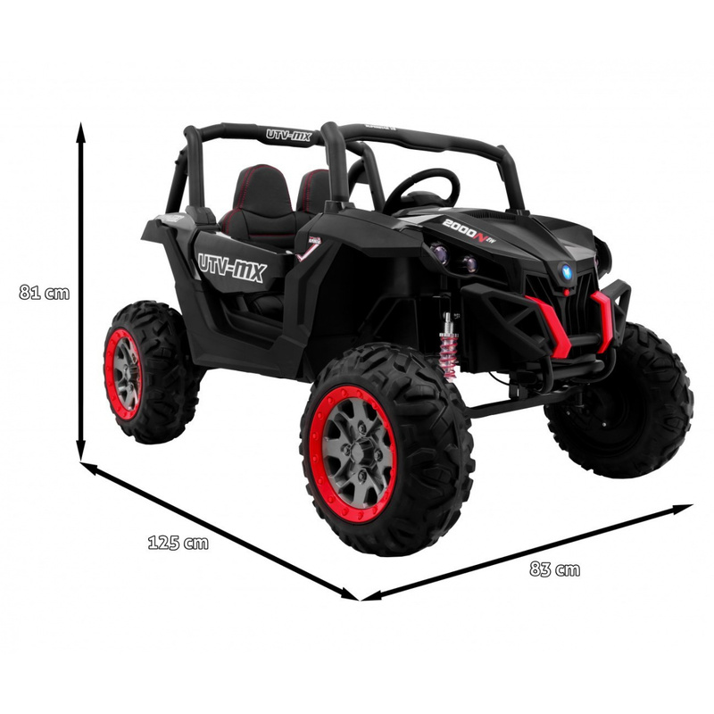 Elektriauto Buggy Super Star 4 x 4, must