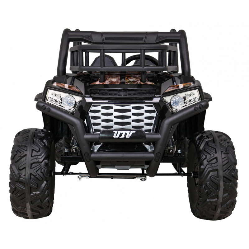 Buggy UTV elektriauto, must