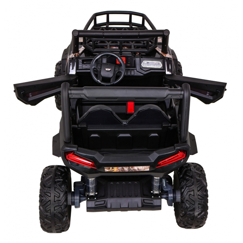 Buggy UTV elektriauto, must