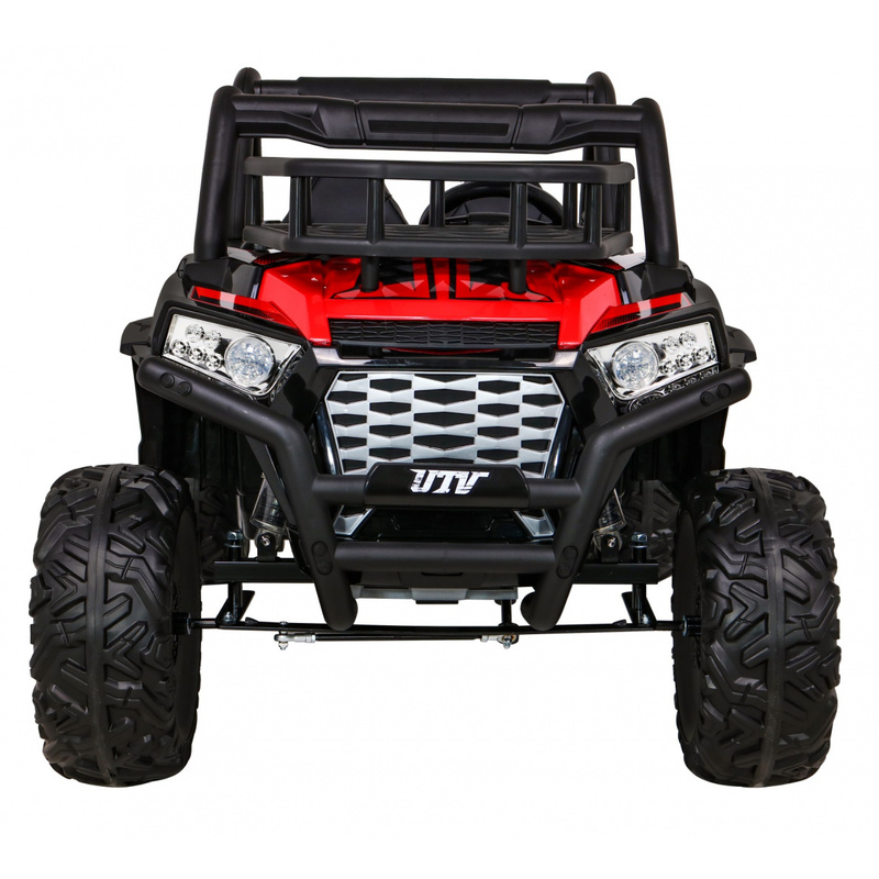 Kahekohaline elektriauto Buggy UTV, punane