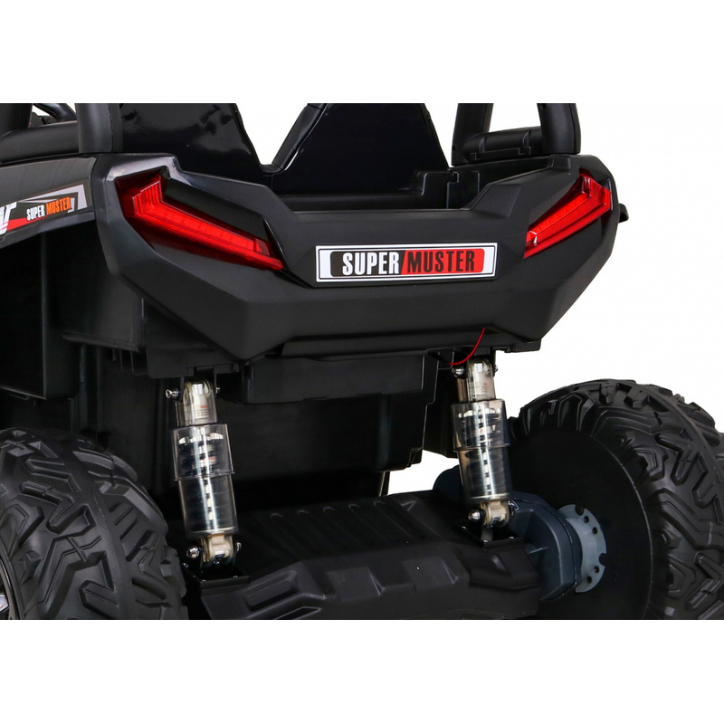 Kahekohaline elektriauto Buggy UTV, punane