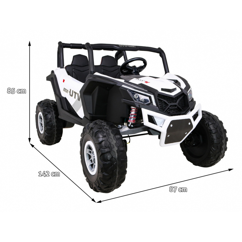 Buggy UTV-MX neljarattaline lasteratas, valge