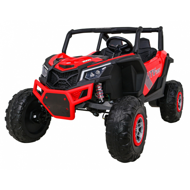 Topelt elektriauto Buggy UTV-MX, punane