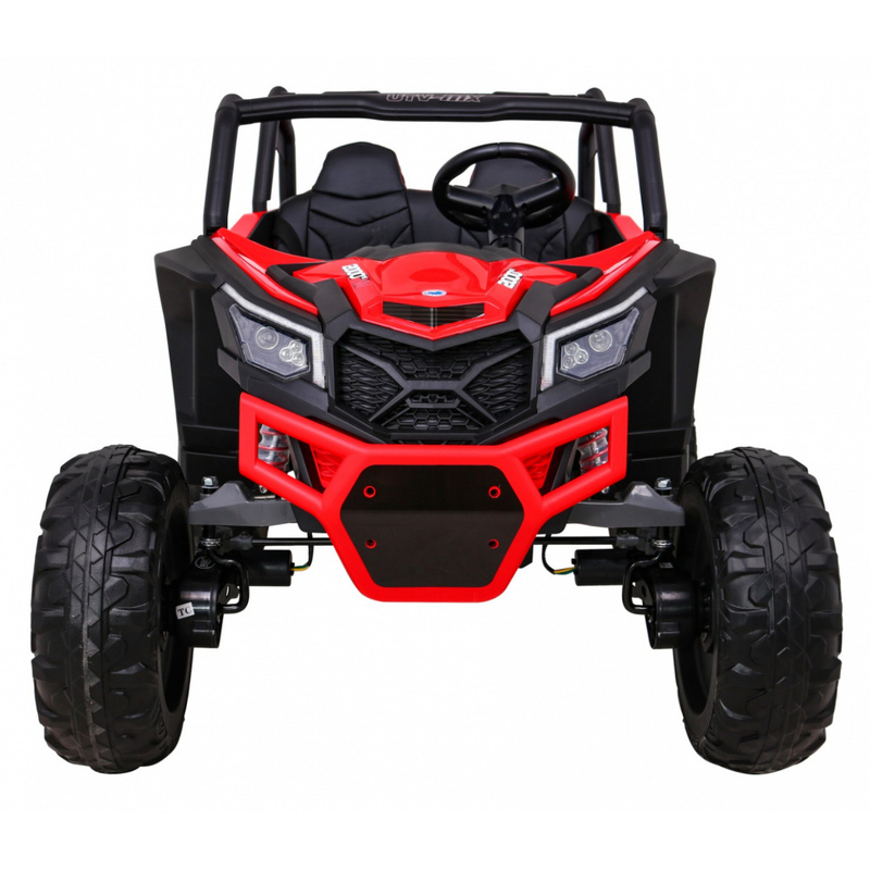 Topelt elektriauto Buggy UTV-MX, punane