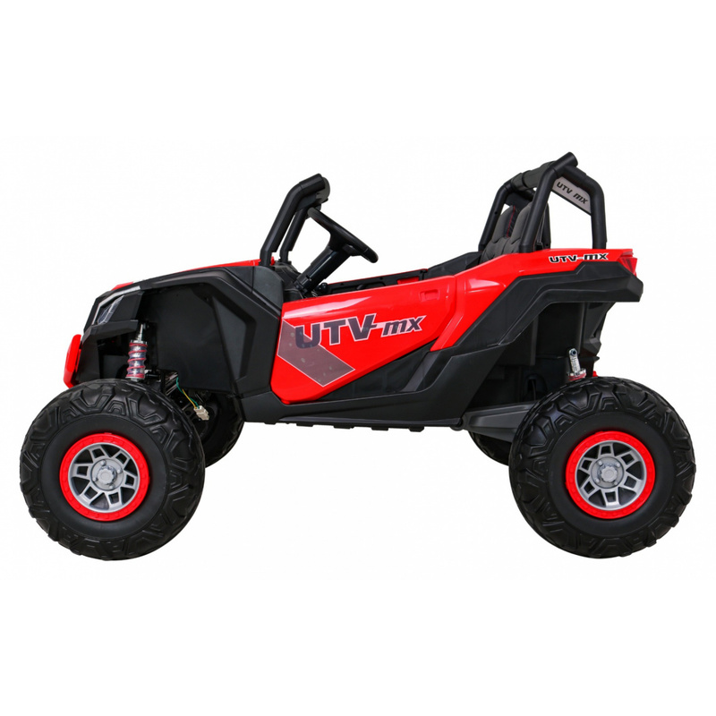 Topelt elektriauto Buggy UTV-MX, punane