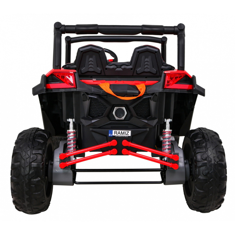 Topelt elektriauto Buggy UTV-MX, punane