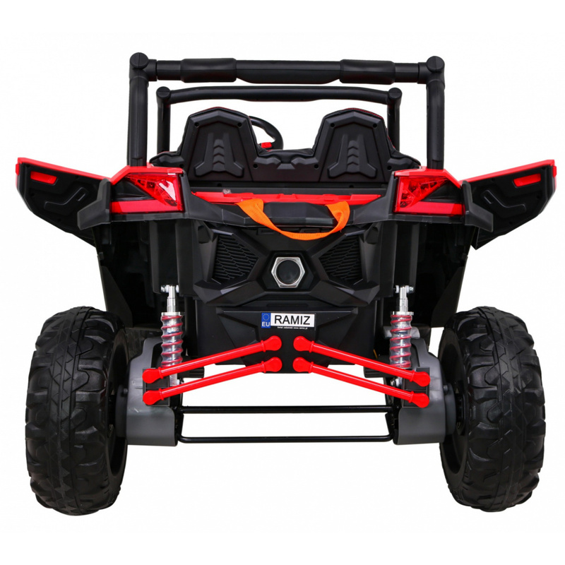 Topelt elektriauto Buggy UTV-MX, punane