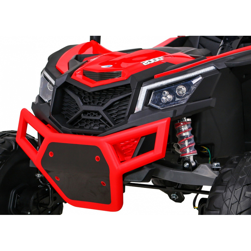 Topelt elektriauto Buggy UTV-MX, punane