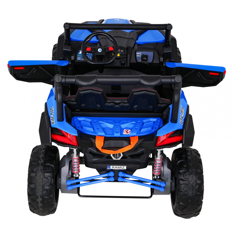 Topelt elektriauto Buggy UTV-MX, sinine