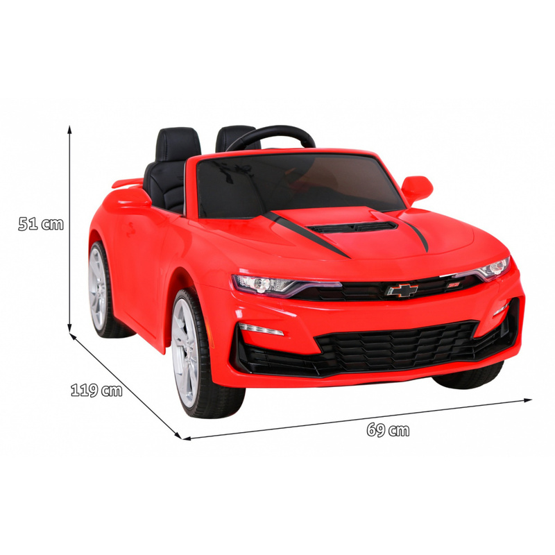 Chevrolet CAMARO 2SS ühekohaline elektriauto, punane