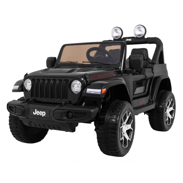 Jeep Wrangler Rubicon elektriline kahekohaline, must