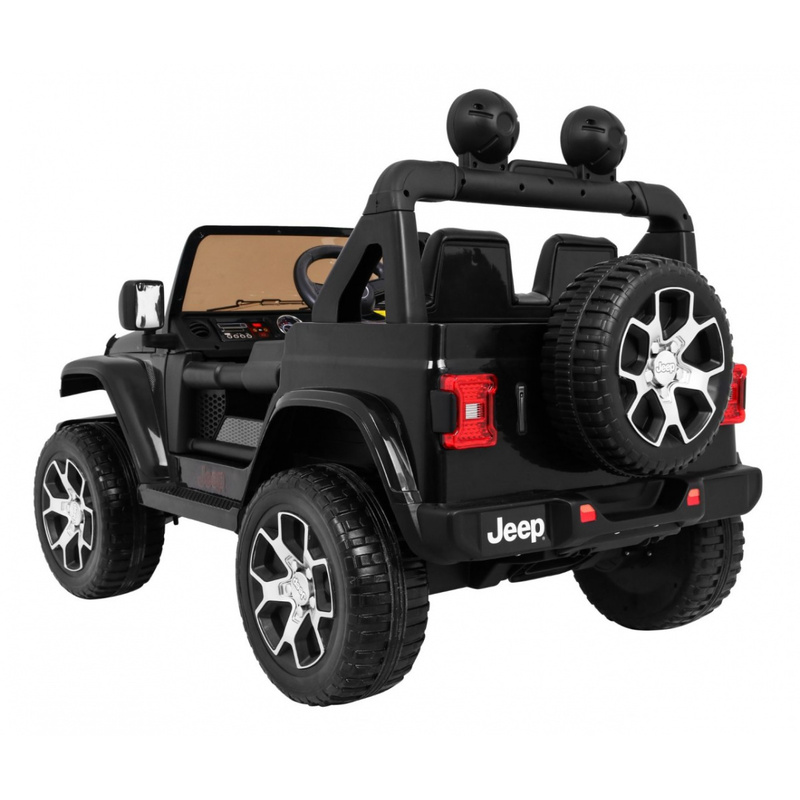 Jeep Wrangler Rubicon elektriline kahekohaline, must