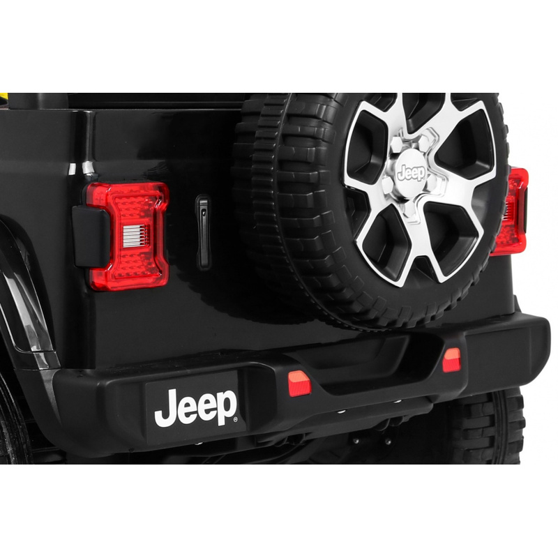 Jeep Wrangler Rubicon elektriline kahekohaline, must