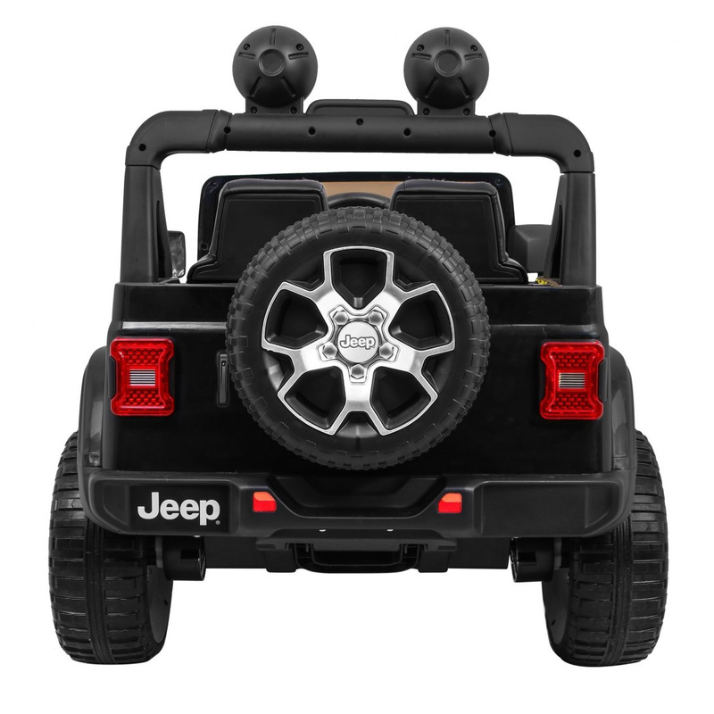 Jeep Wrangler Rubicon elektriline kahekohaline, must