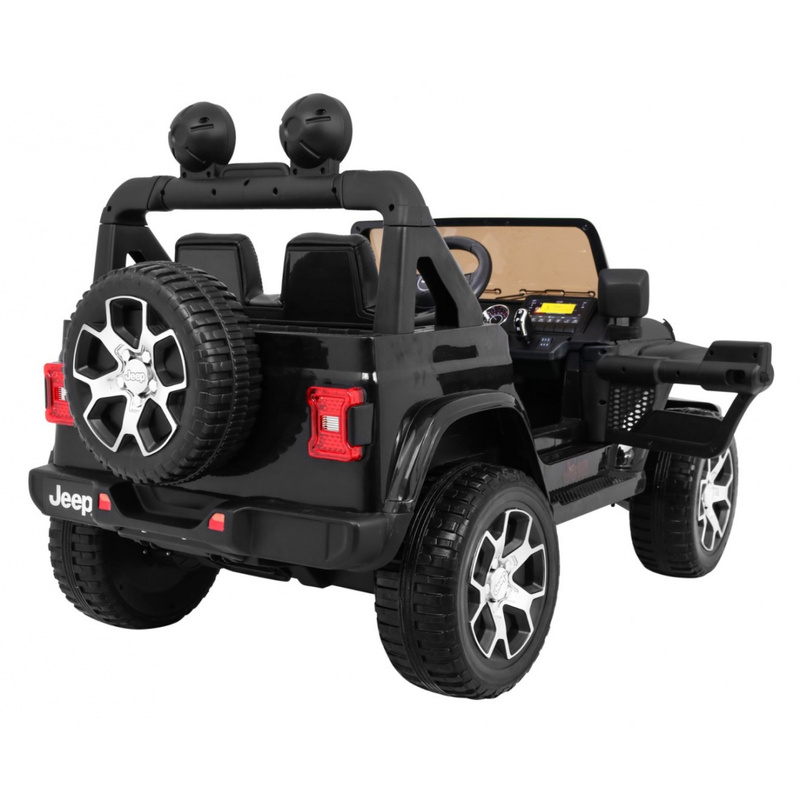 Jeep Wrangler Rubicon elektriline kahekohaline, must