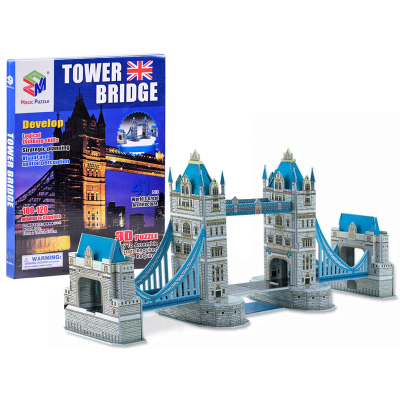 3D pusle Tower Bridge, 41 elementi