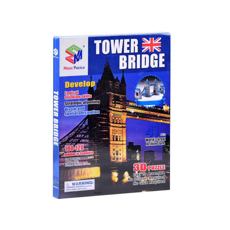 3D pusle Tower Bridge, 41 elementi