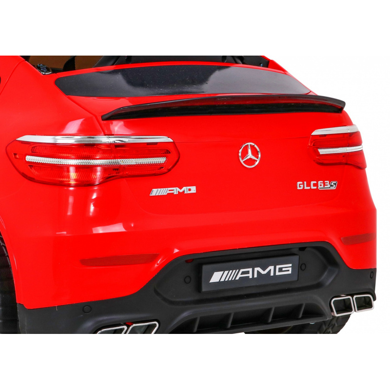 Mercedes Benz GLC63S ühekohaline elektriauto, punane