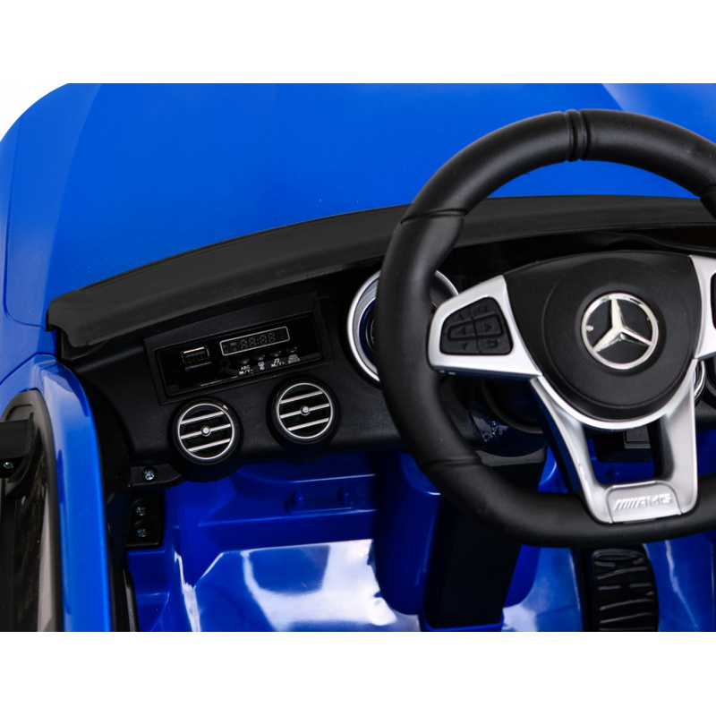 Mercedes Benz AMG SL65 S ühekohaline elektriauto lastele, sinine