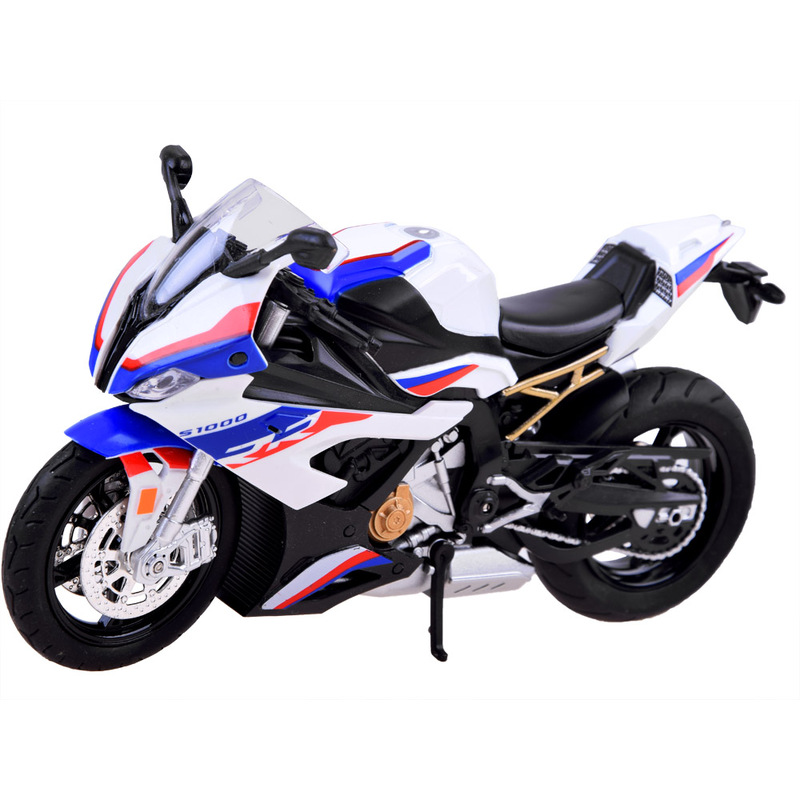 Mootorratta mudel BMW S1000RR valge