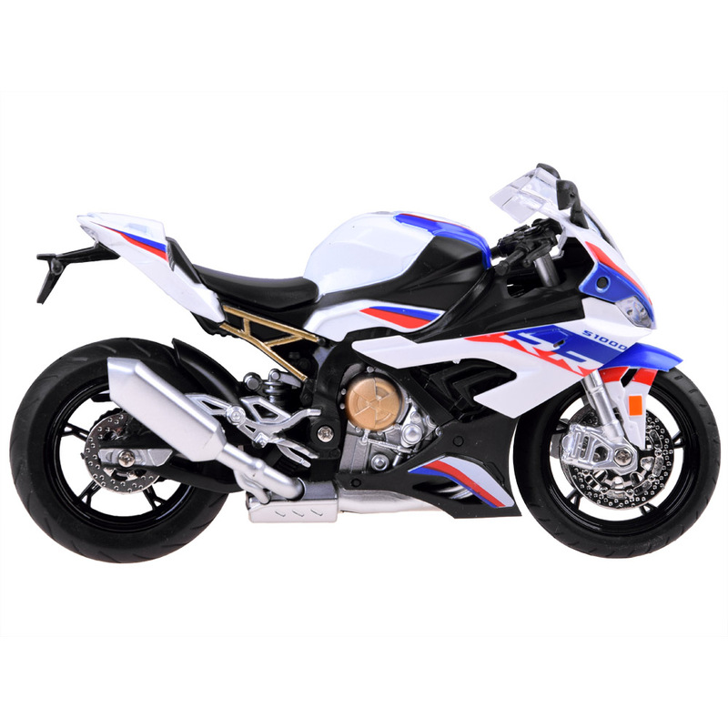 Mootorratta mudel BMW S1000RR valge