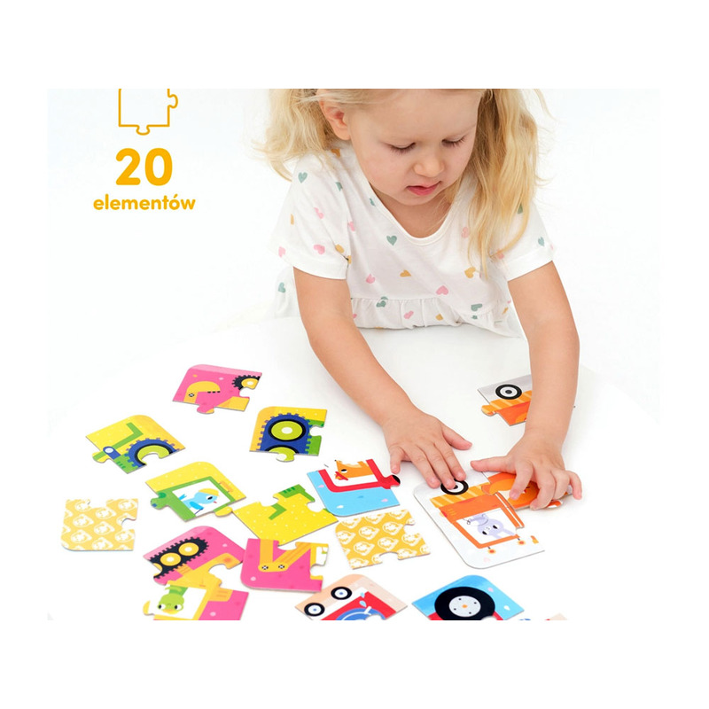 Puzzle - Sõidukid, 20 tükki