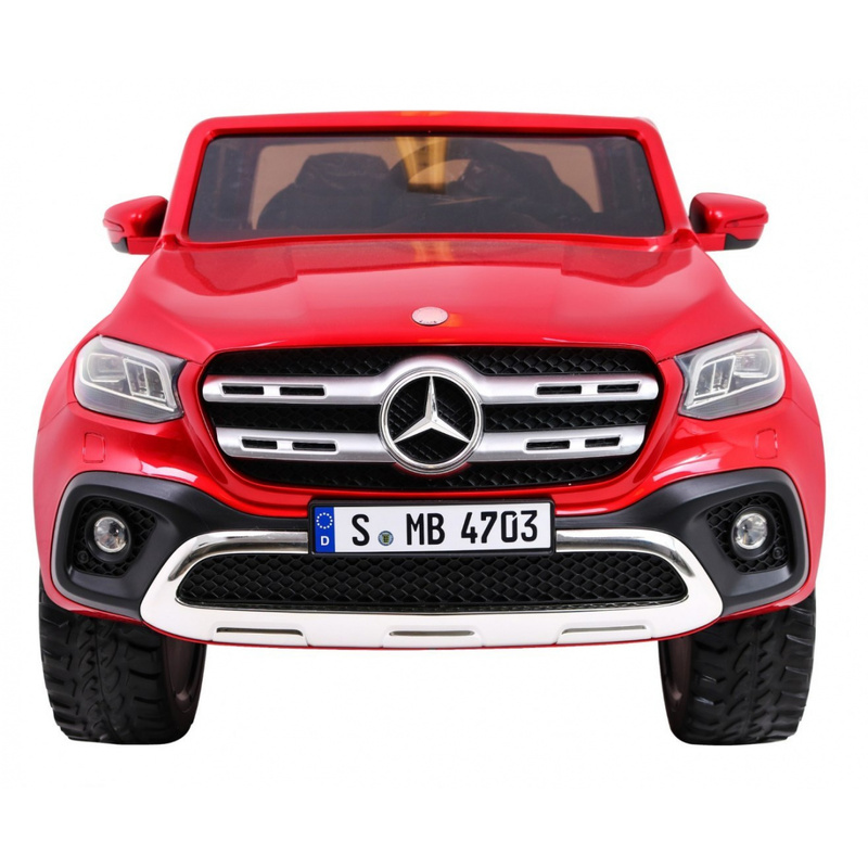 Elektriauto Mercedes Benz X-Class MP4, lakitud punane