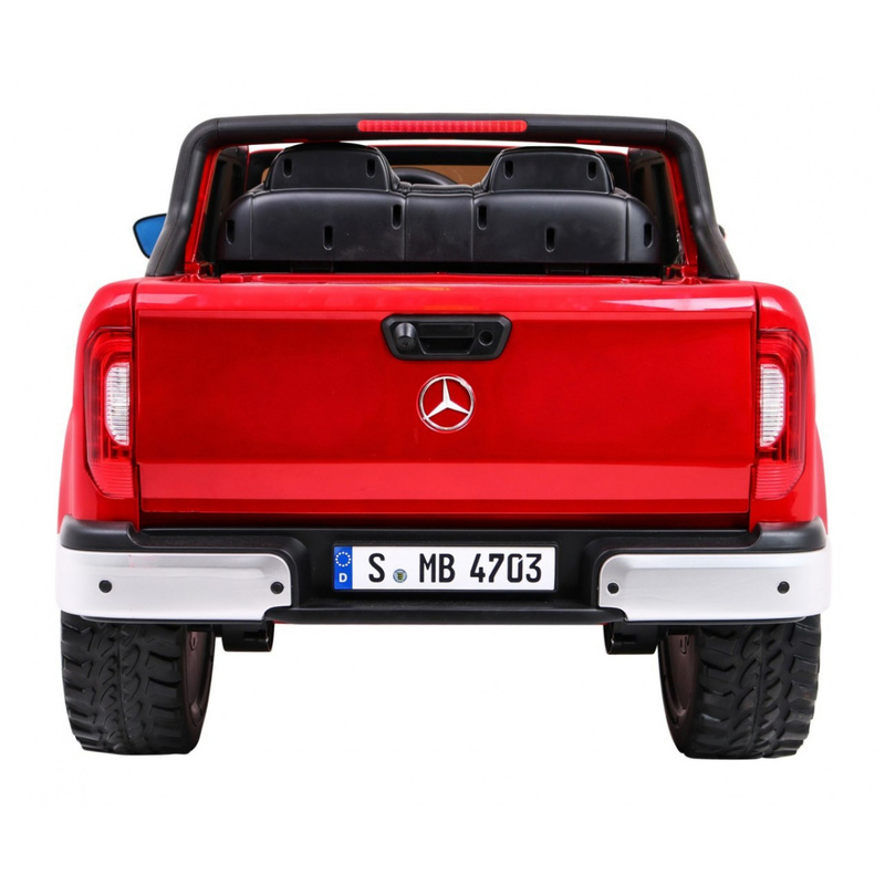 Elektriauto Mercedes Benz X-Class MP4, lakitud punane