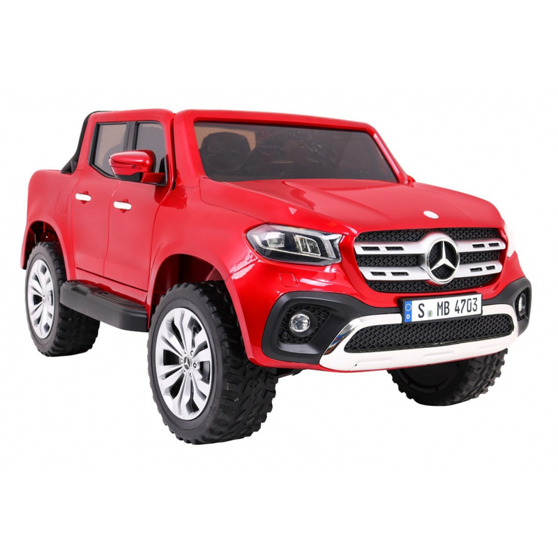 Elektriauto Mercedes Benz X-Class MP4, lakitud punane