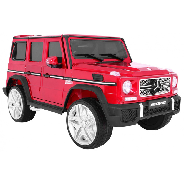 Mercedes G65 AMG ühekohaline elektriauto, punane lakitud