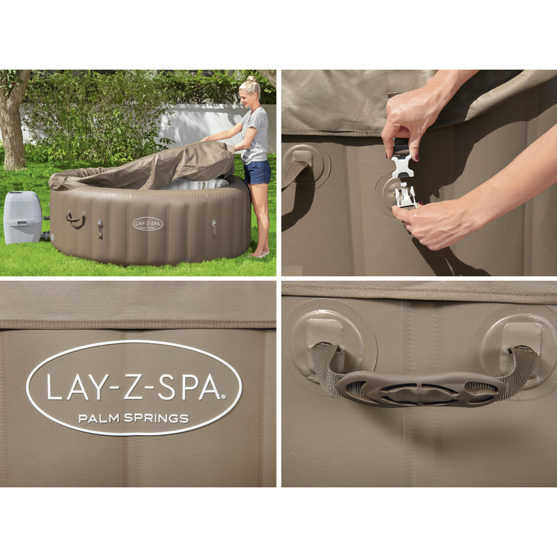 Bestway mullivann Lay-Z-Spa PALM VEDRUD 4-6 inimesele