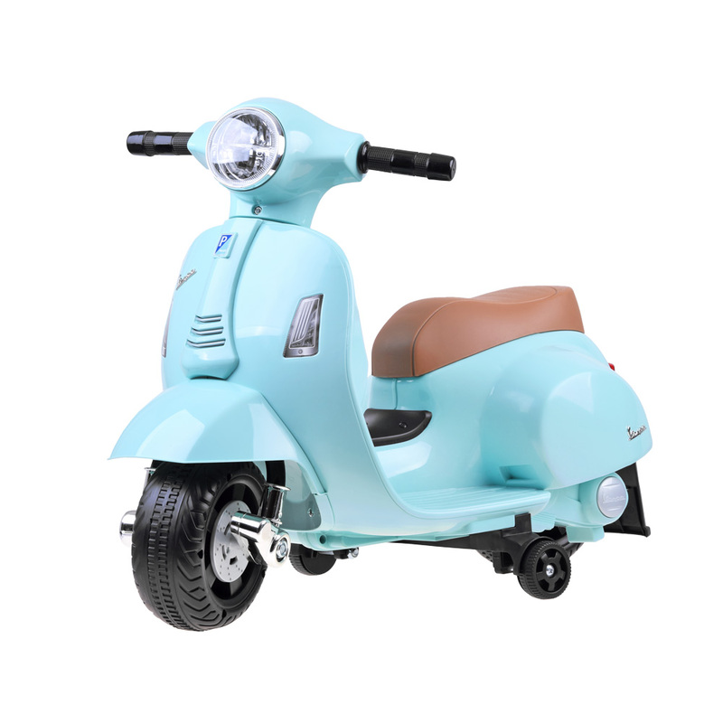 Laste elektrimootorratas - Vespa, punane