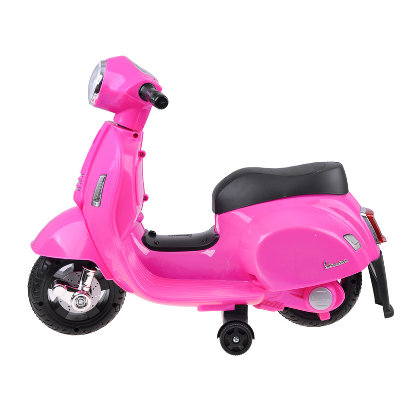 Laste elektrimootorratas - Vespa, punane