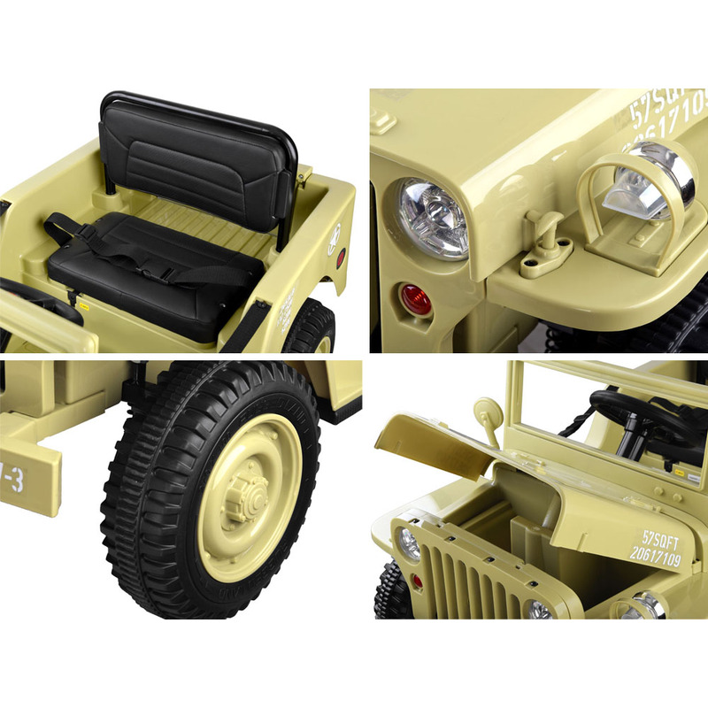 Willys Military maastur lastele, beež