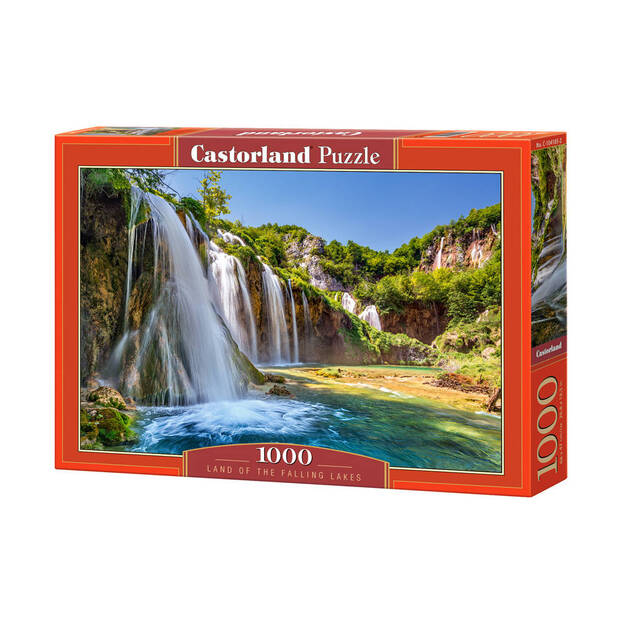 Castorland Land of the Falling Lakes Puzzle, 1000 tükki