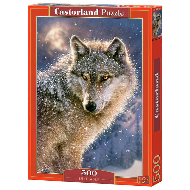 Castorland Lone Wolf pusle, 500 tükki