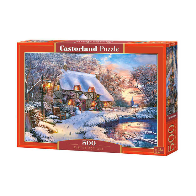 Castorland Winter Cottage pusle, 500 tükki