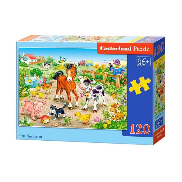 Castorland On the Farm Puzzle, 120 tükki