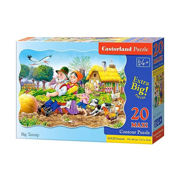 Castorland Big Turnip Puzzle, 20 tükki