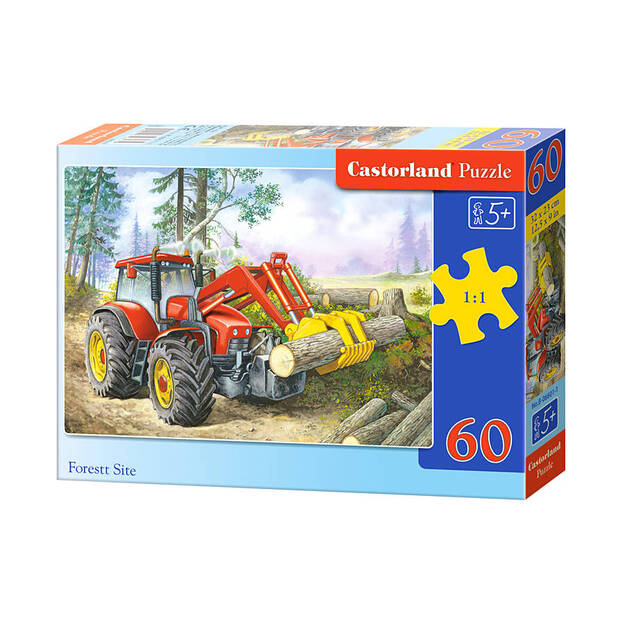 Castorland Forest Site Puzzle, 60 tükki